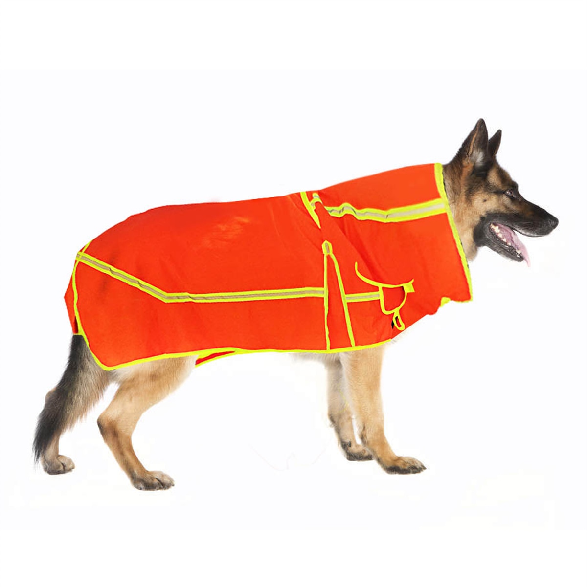 Casual Canine Dog Barn Coat w/ Contrast Trim Jacket Pet Winter fleece lining 