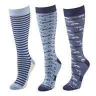 Piper 3-Pack Bamboo Boot Sock - Clearance!