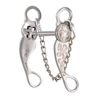 Les Vogt Roper Dogbone Snaffle with Swivel Cheeks Bit