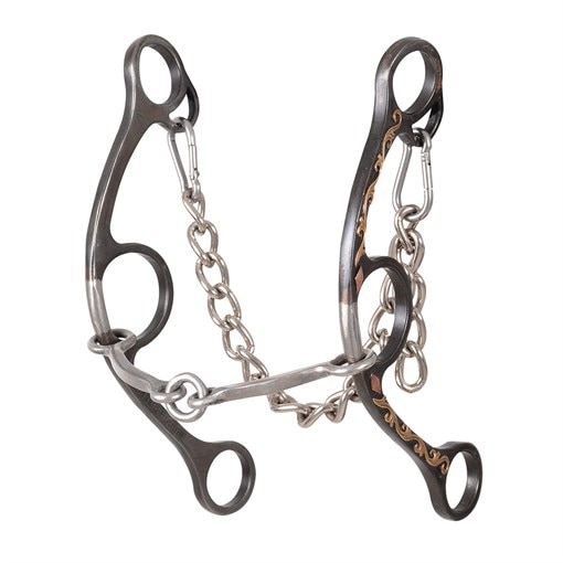 Sherry Cervi Diamond Long Shank Gag Bit w/ O-Ring 