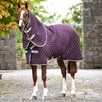 Amigo&reg; Plus Disc Front Stable Rug - Fig/Navy & Tan