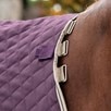 Amigo&reg; Plus Disc Front Stable Rug - Fig/Navy & Tan