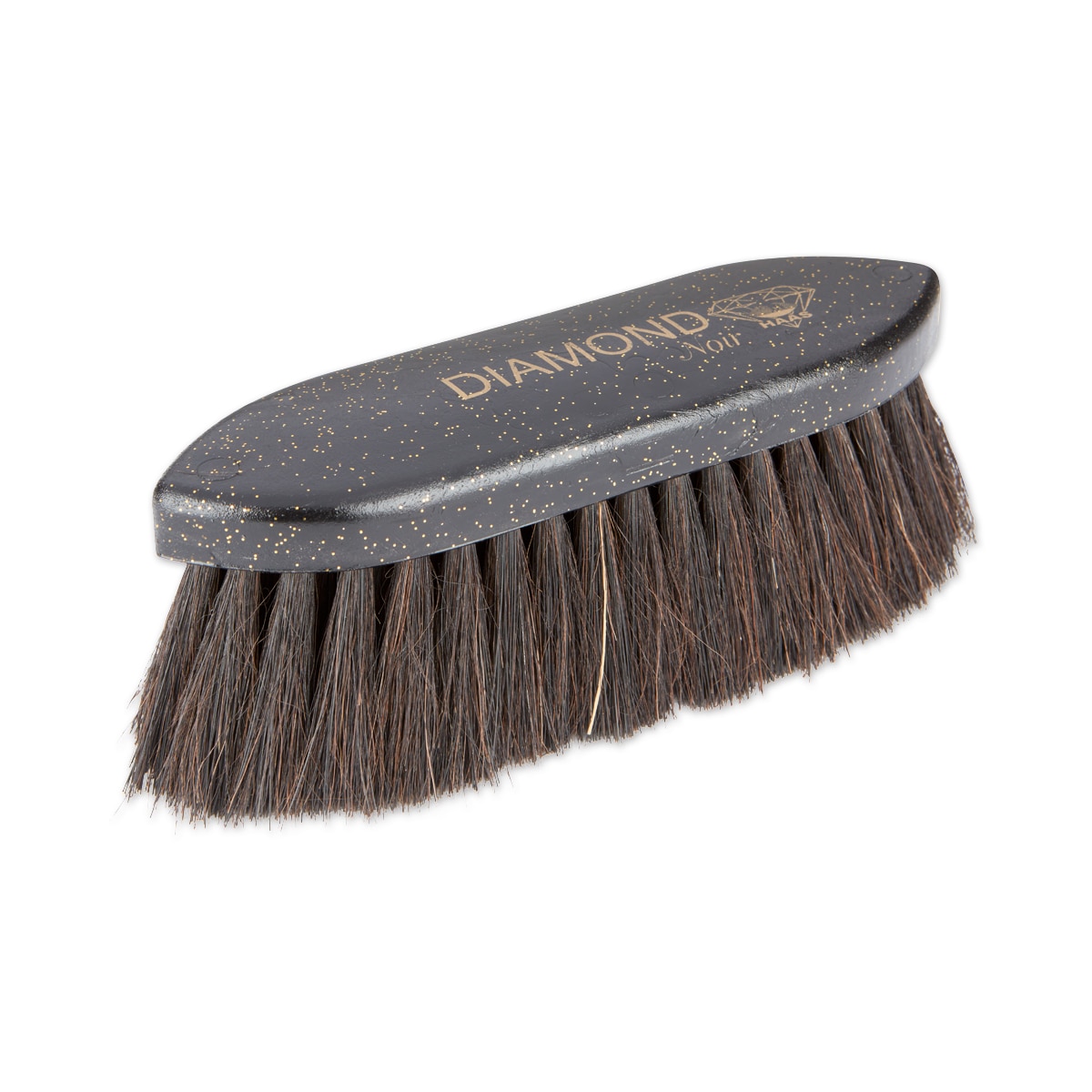 Haas brush for horses Diamond root Mane Brush with finely inlaid glitters 