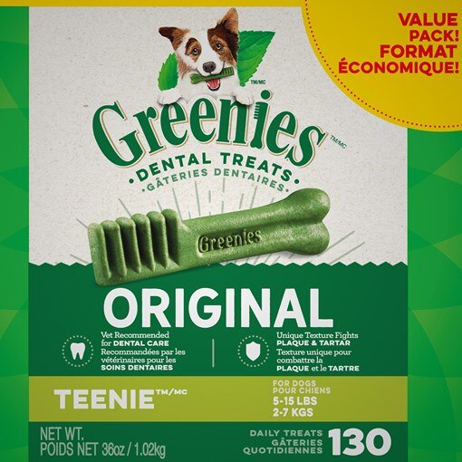 Greenies&reg; Dental Treat Value Tub- Teenie 