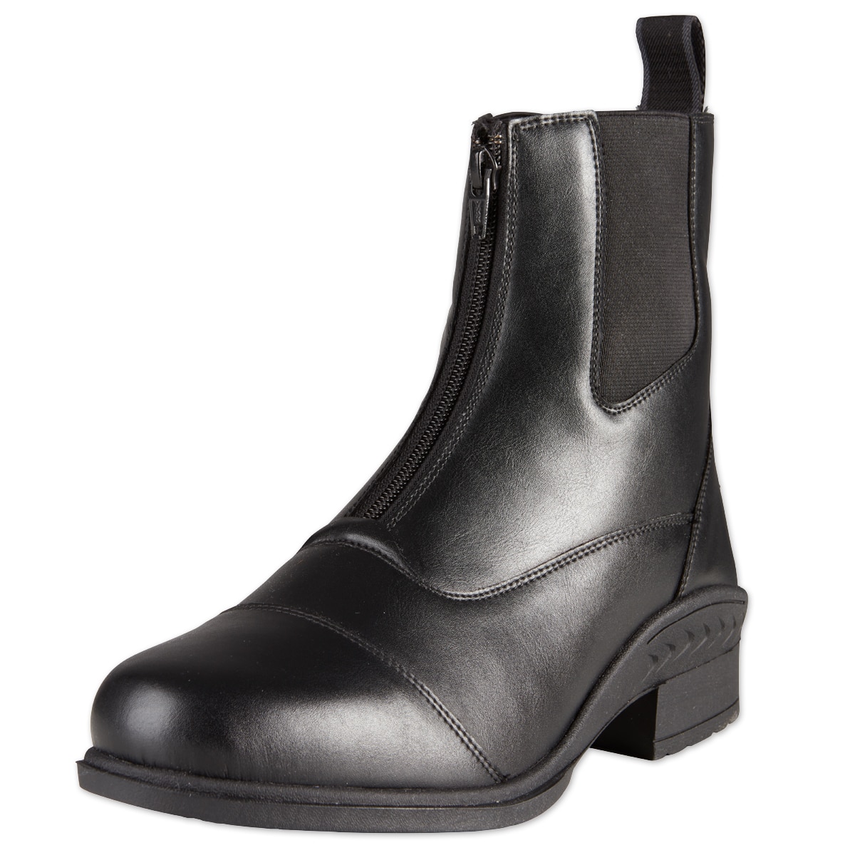 Ovation Quantum Zip Women's Paddock Riding Boots Synthetic Leather 