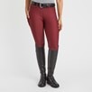 Piper Fusion Breech by SmartPak - Knee Patch - Merlot