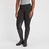 Kerrits Fleece Lite II Knee Patch Tights - Black Solid