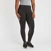 Kerrits Fleece Lite II Knee Patch Tights - Black Solid