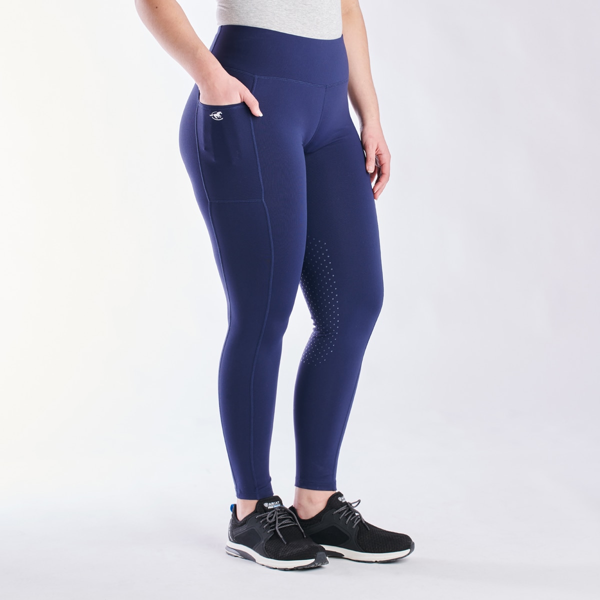 Piper Flex Tights by SmartPak- Knee Patch