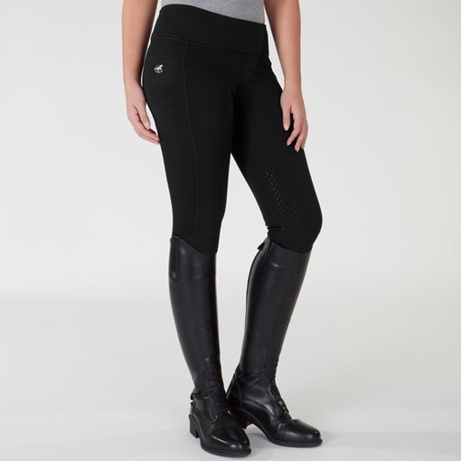 Piper Mid-Weight Fleece Tight by SmartPak - Knee P