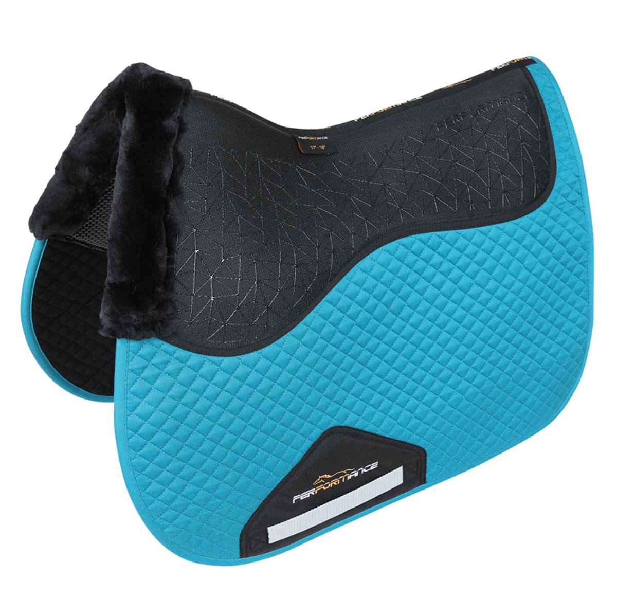 SHIRES PERFORMANCE FULLY LINED SUPAFLEECE HALF PAD VARIOUS COLOURS 