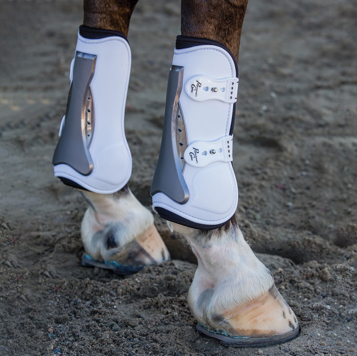 Dark Blue Horse Boot Leg Protector Adjustable Horse Splint Tendon Leg Support Wrap Foot Guard Equipment 1 Pair