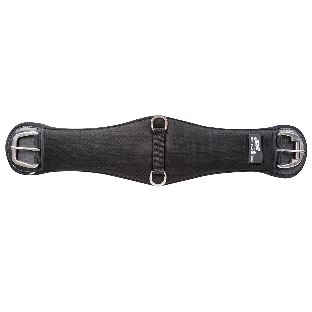 30 In. Black Classic Equine Featheflex Ope Cinch Gith Hose