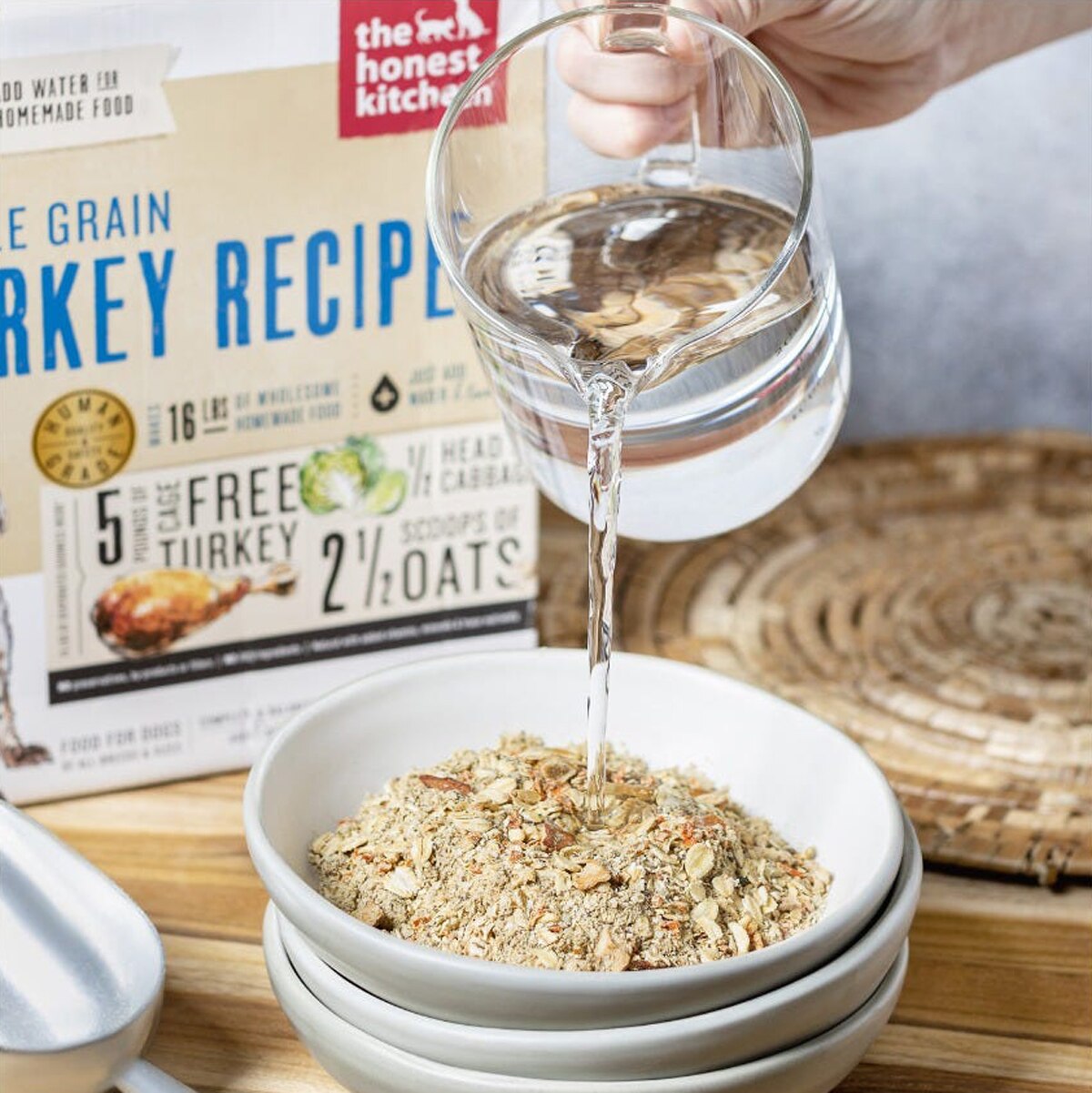 The Honest Kitchen Dehydrated Whole Grain Dog Food Chicken Recipe