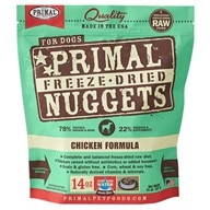 PRIMAL&trade; Freeze-Dried Chicken Nuggets Dog Food