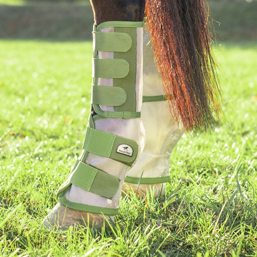 SmartPak Deluxe Fitted Fly Boots - Hind