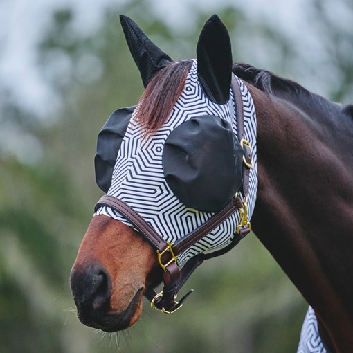 SmartPak Comfort Fly Mask w/ SmartCool Technology