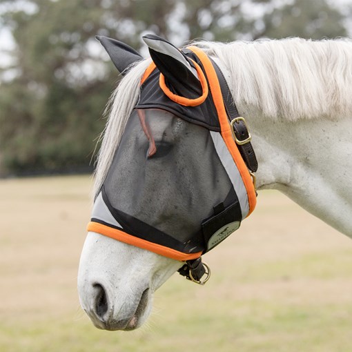 SmartPak HiVis Fine Mesh Fly Mask