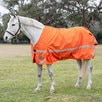 SmartPak Classic HiVis Turnout Sheet - HiVis Orange w/ HiVis Orange Trim & Reflective Strips