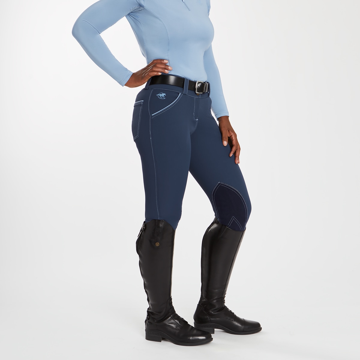 Piper Evolution Breeches by SmartPak - Knee Patch - Clearance!