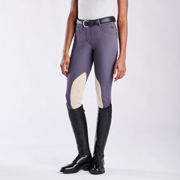 Hadley High-Rise Breeches by SmartPak - Knee Patch - Clearance!