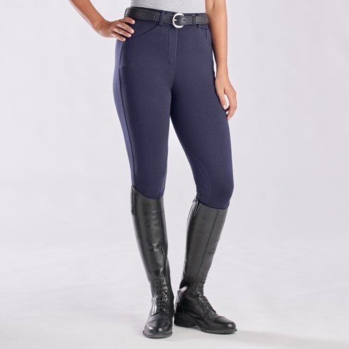 Piper Knit High-rise Breeches by SmartPak - Knee P