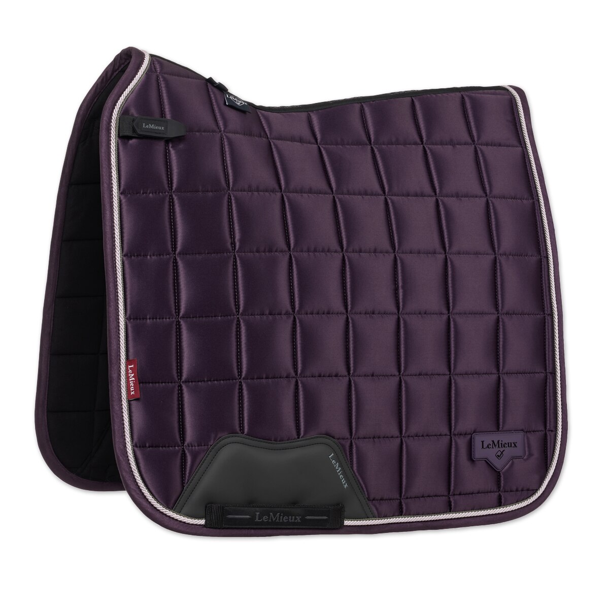 Tapis de dressage Loire Memory Satin violet LeMieux | OHLALA