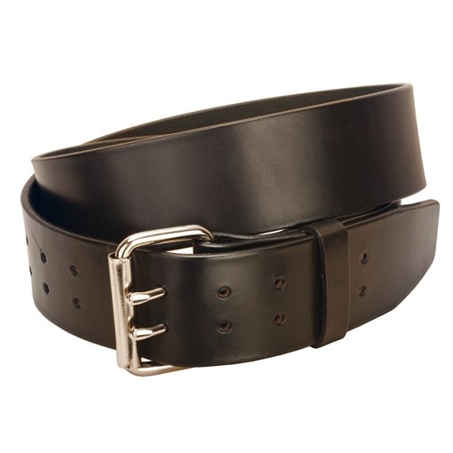 Tory Leather 2" Wide Double Tongue Belt