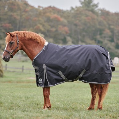 Couverture Rafraîchissante Réversible SmartPak Deluxe Pour Cheval - 87 Pouces, Marine/plaid