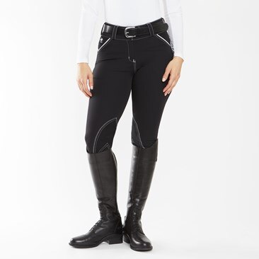 Piper Evolution Mid-rise Breeches by SmartPak - Knee Patch
