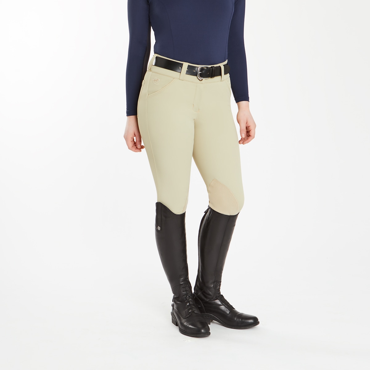 Women’s Size 46 Brown Smartpak Piper Knee Patch Horseback Riding Breeches fashion