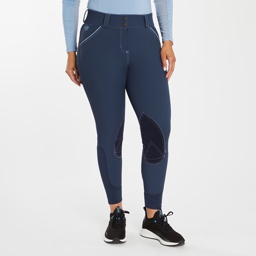 Piper Mid-Weight Tights by SmartPak - Knee Patch