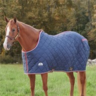 SmartPak Stocky Fit Quilted Stable Blanket - Closed Front