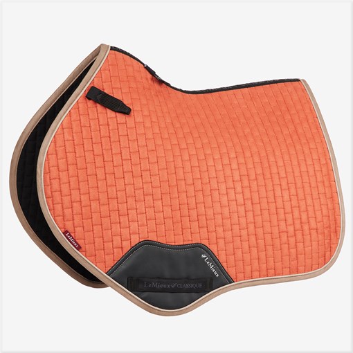 LeMieux Luxury Suede Close Contact Saddle Pad - Cl