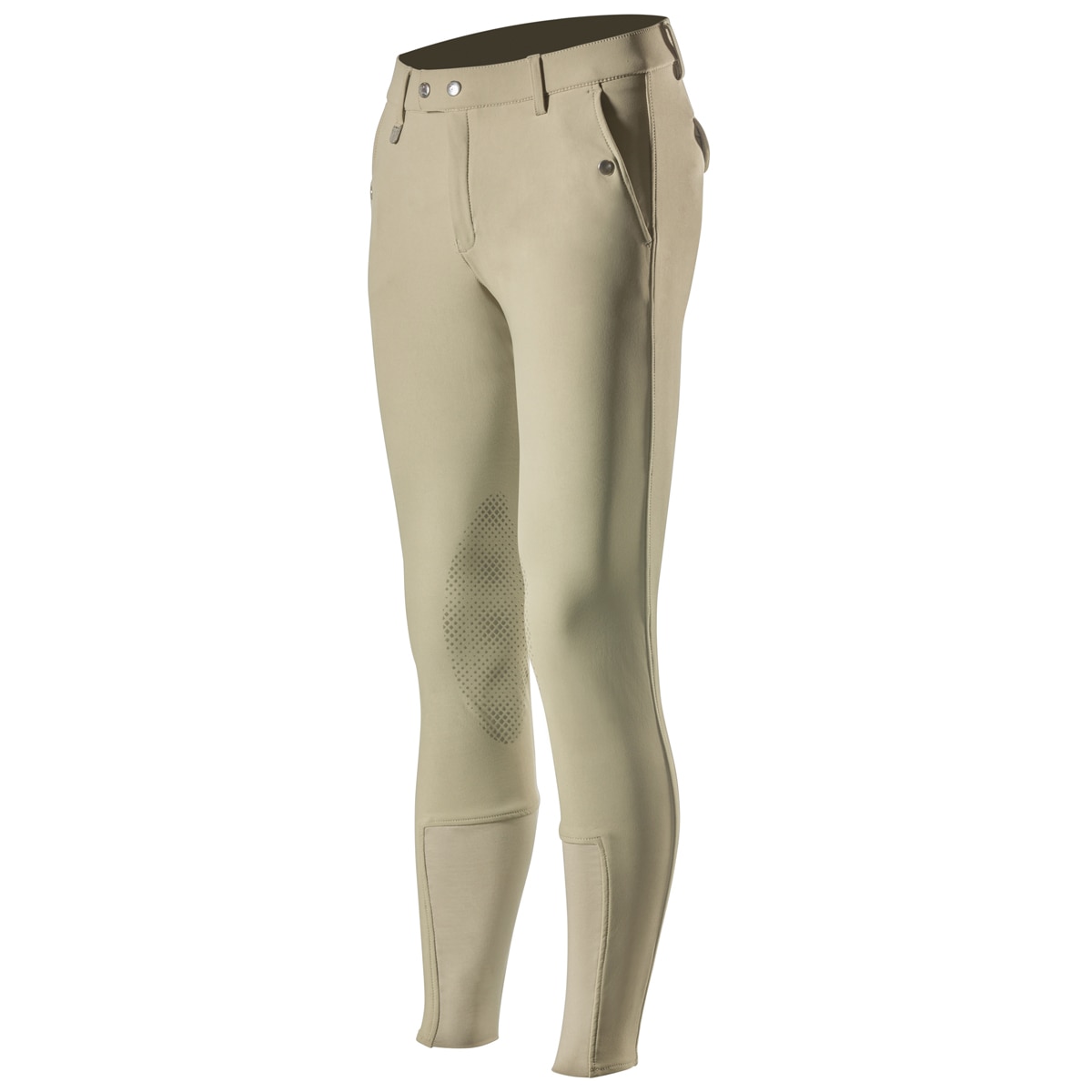 Horze Ladies Grand Prix Knee Patch Riding Breeches with Contoured Waistband 