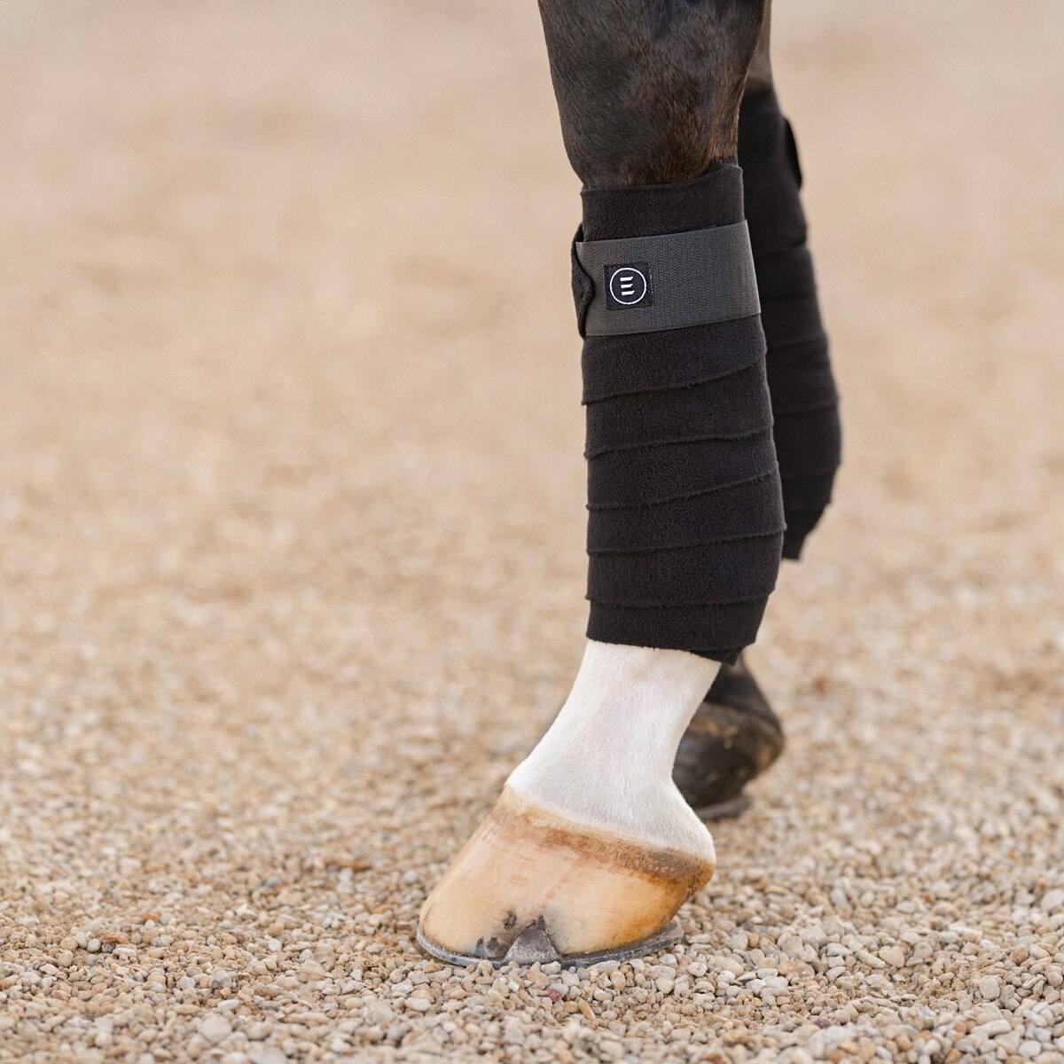 Full Size Fleece Horse Leg Wraps In Multi Star Set Of 4 Free Grooming Mitt 
