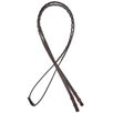Harwich&reg; Square Raised Hunter Bridle - Walnut w/ White Fancy Stitching