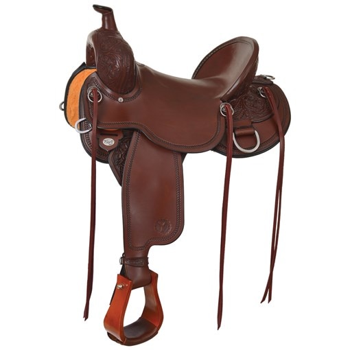 Circle Y Wrangler Flex2&reg; Trail Saddle - Pre Ow