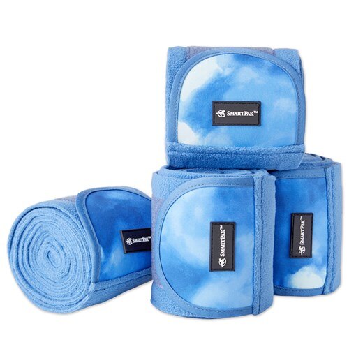 SmartPak Tie Dye Fleece Polo Wraps - Limited Editi
