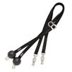 SmartPak Quiet Drop Cross Ties - Black