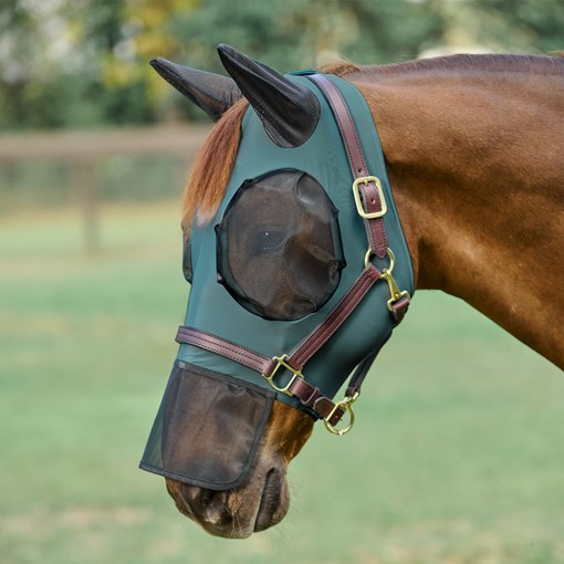 SmartPak Comfort Fly Mask - Extended Nose w/ Smart