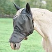 SmartPak UV90+ Fly Mask w/ Extended Nose - Black