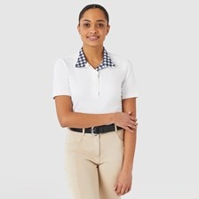 Piper Printed Mesh Short Sleeve Show Shirt by SmartPak - Clearance!