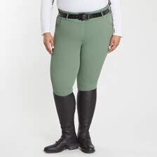 Hadley Curvy Fit Grip Breeches by SmartPak- Knee Patch