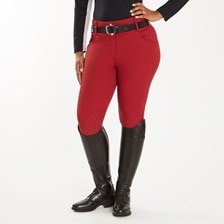 Hadley Curvy Fit Grip Breeches by SmartPak- Knee Patch - Clearance!