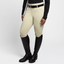 Hadley Curvy Fit Grip Breeches by SmartPak- Knee Patch