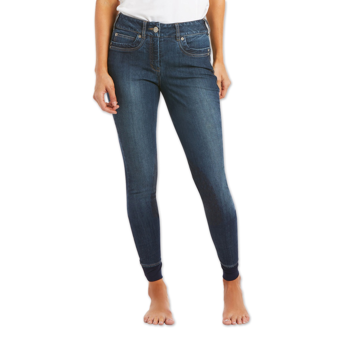 Ariat Halo B Denim Knee Patch Breech