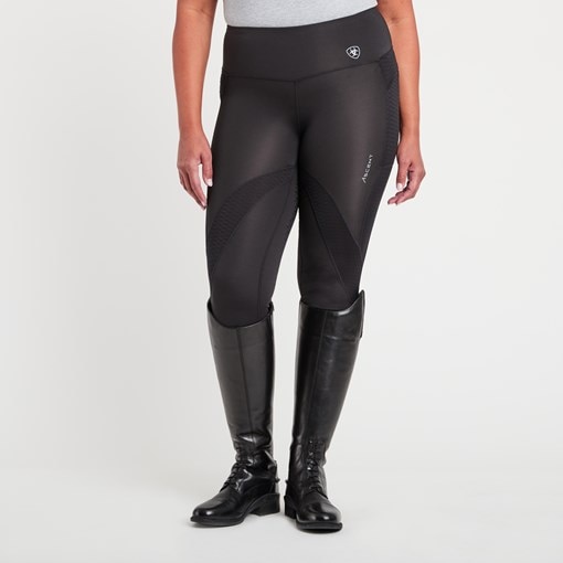 Riding tights with detachable padding