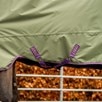 Amigo&reg; Hero 600D Ripstop Plus Turnout Sheet - Bramble w/ Winterberry & Taupe Trim