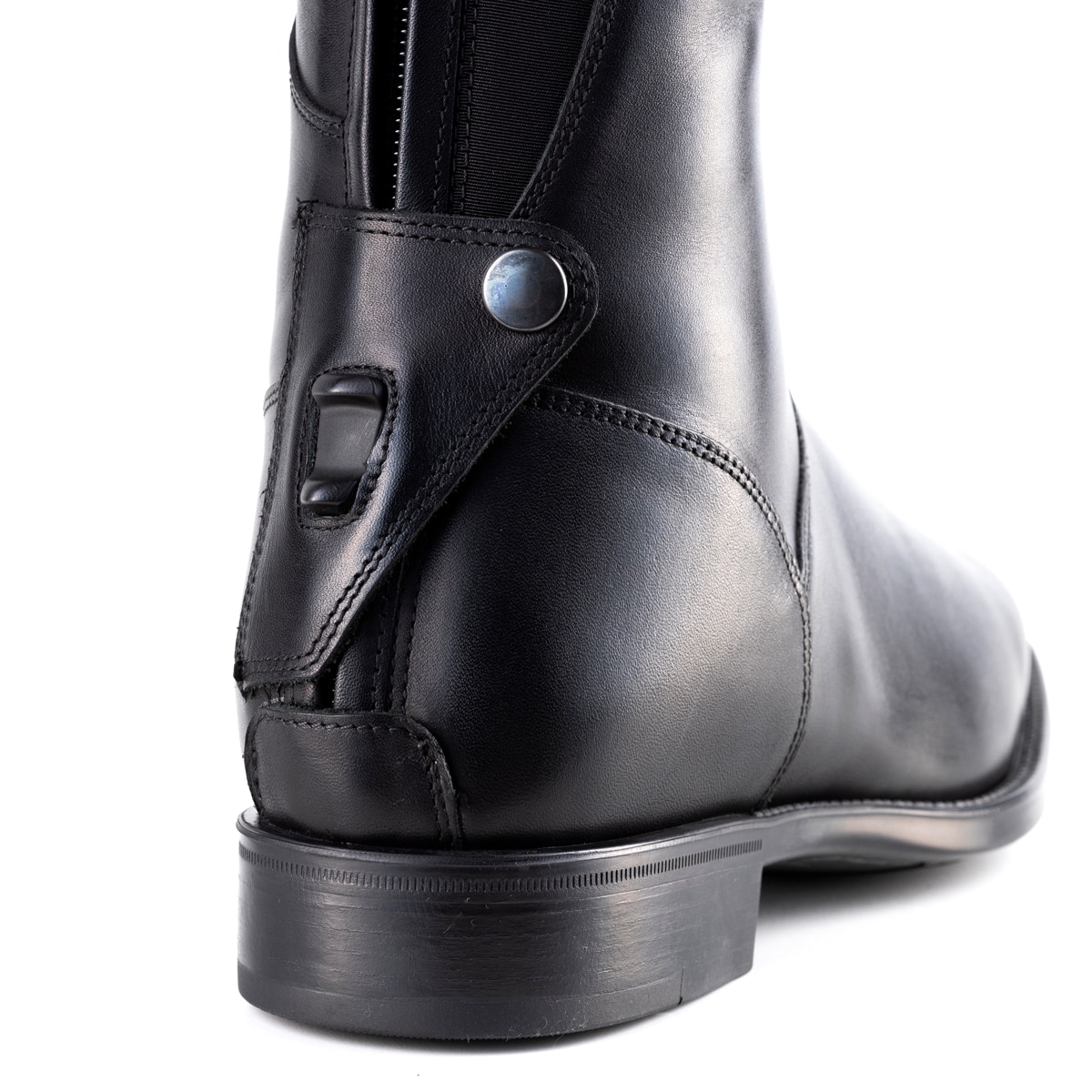 靴 nil admirari backzip drapeboots nil admirari/バックジップドレープブーツ/size41/黒 - メルカリ